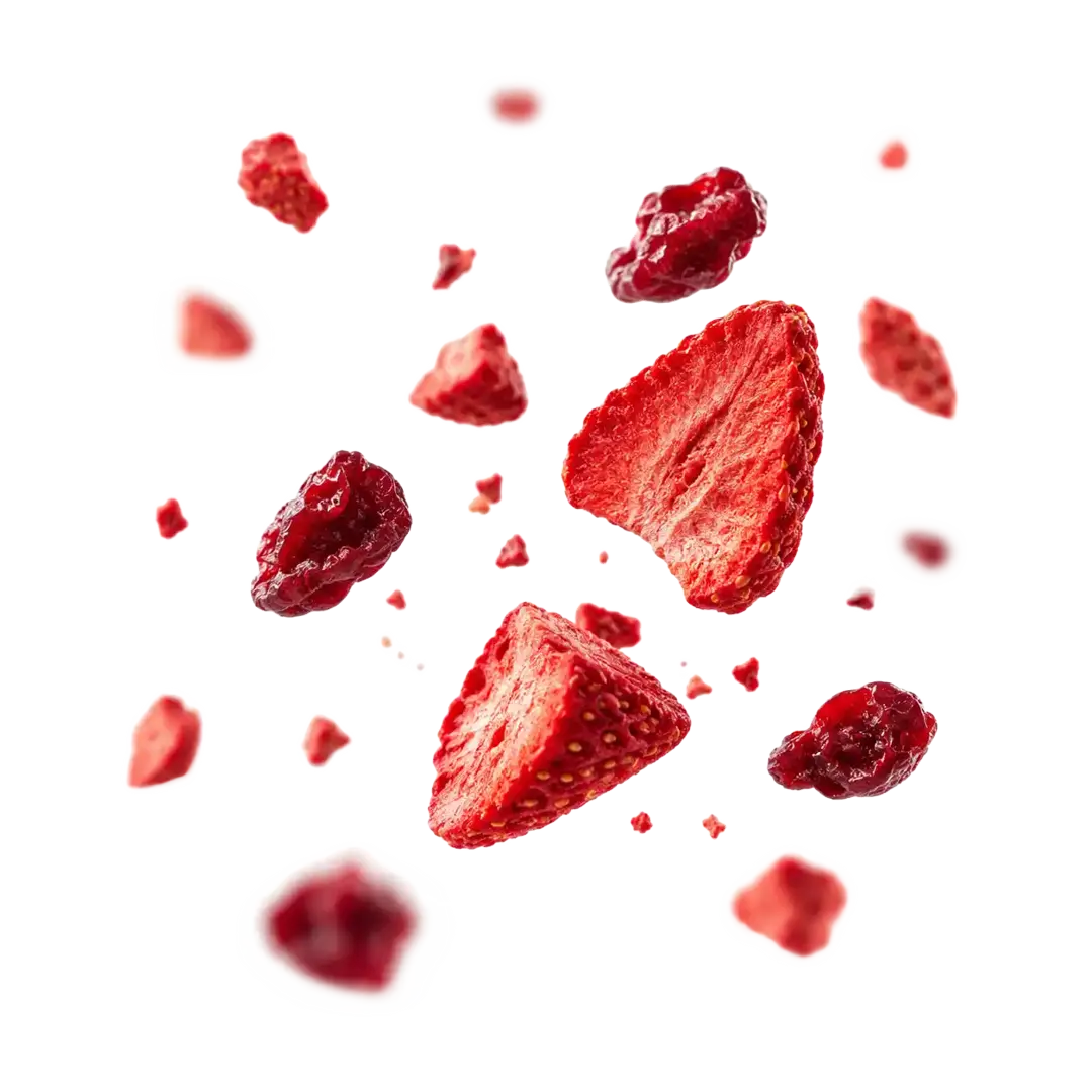 Berry granola texture